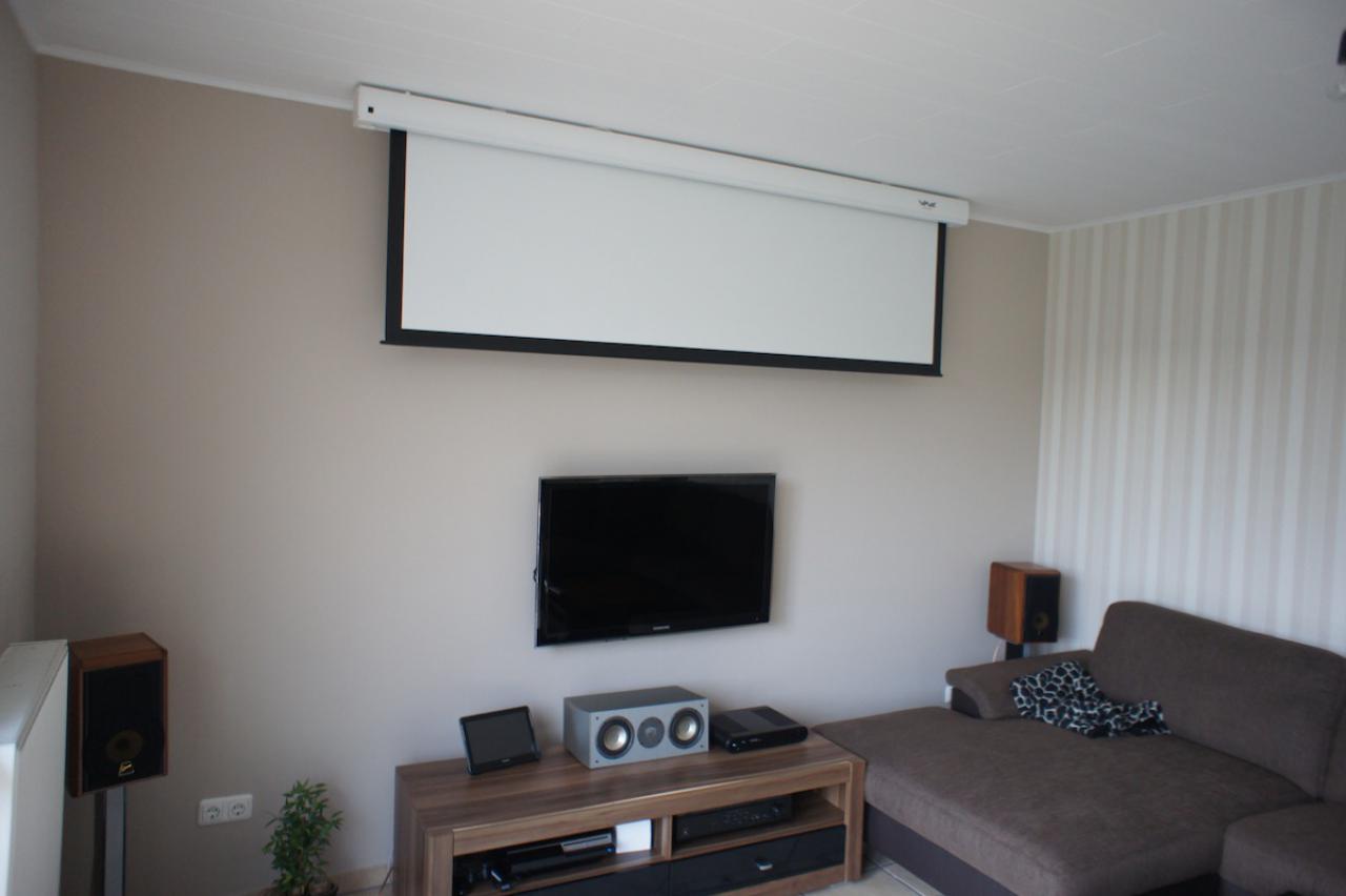 Heimkino wohnzimmer leinwand – dumss.com