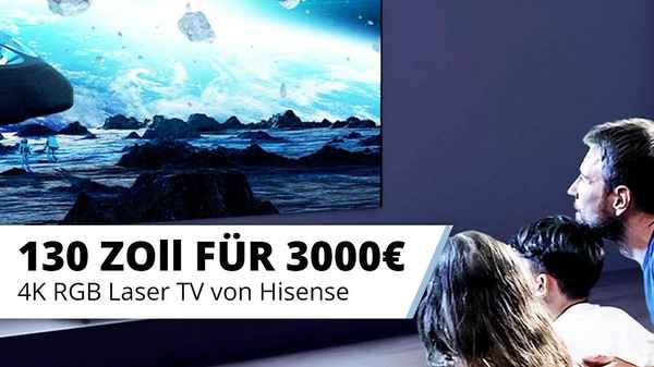 Test: Hisense PX1-Pro. Triple RGB Laser TV mit fantastischen Farben und Google Android 10!