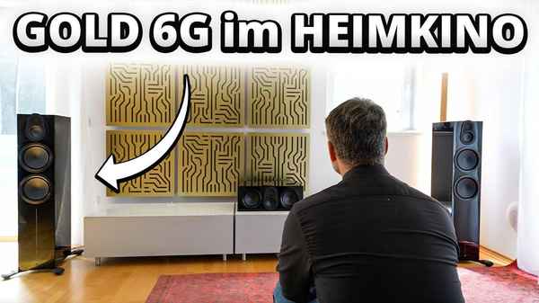 Monitor Audio GOLD 6G Serie im HEIMKINO Test