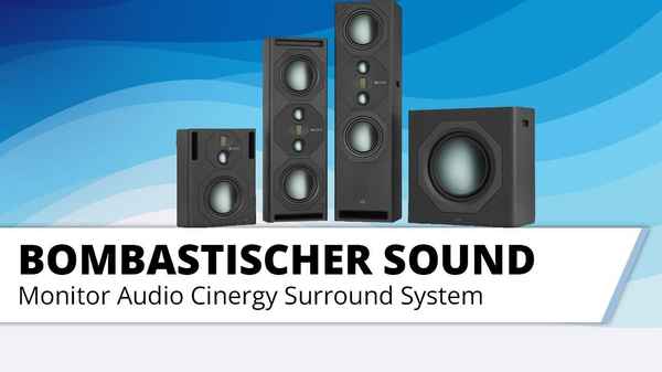 Monitor Audio Cinergy Lautsprecher - perfekten Kino Sound zu Hause erleben.