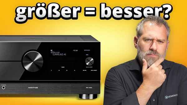 Brauche ich einen großen AV-Receiver?