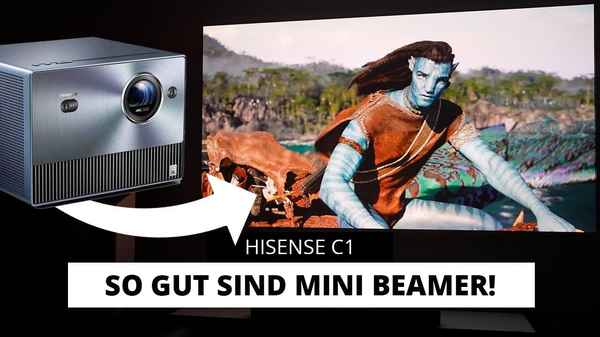 Hisense C1 Test - Smarter Mini Beamer mit 4K