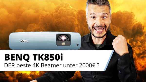 BenQ TK850i Test - 4K Beamer mit Android TV