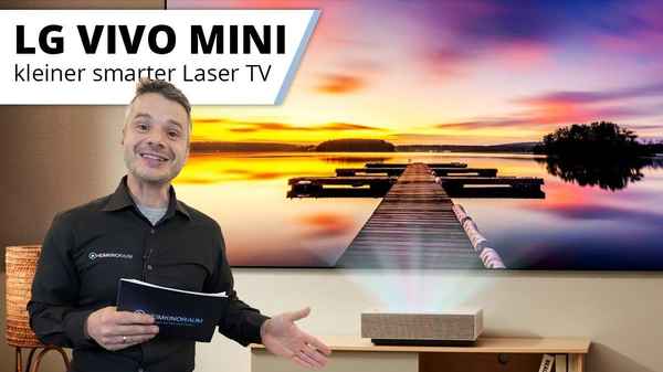 LG HU715QW Vivo Mini - smarter 4K Laser TV und mehr als nur der kleine Bruder des LG Vivo