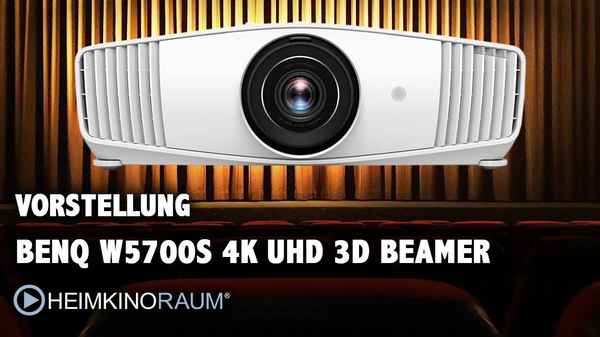 Vorstellung BenQ W5700S 4K UHD 3D Beamer - Der Beamer fürs Wohnzimmer Kino