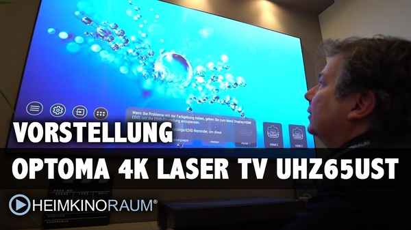 4K Laser TV OPTOMA UHZ65UST 100