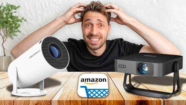 Günstige Amazon Beamer im Test - Heimkino für 80 Euro?