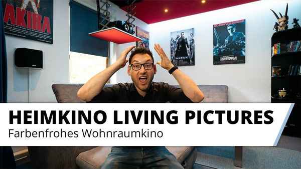 Heimkino Living Pictures - es muß nicht immer schwarz sein! HEIMKINORAUM Stuttgart