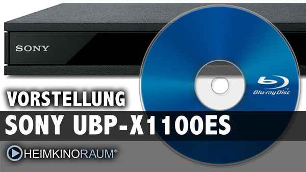 High-End 4K UltraHD Blu-Ray Player: SONY UBP-X1100ES