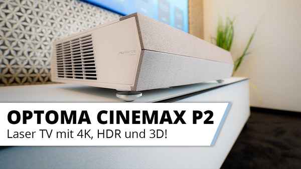 Vorstellung Optoma Cinemax P2 Laser TV der 2. Generation - Noch besser als der UHZ65UST