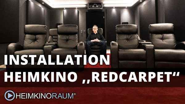Heimkino RED CARPET - made by HEIMKINORAUM Stuttgart