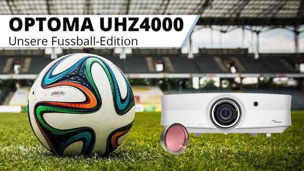 Die besten Bildeinstellungen zur EM 2021! Optoma UHZ 4000 Heimkinoraum Fussball Edition