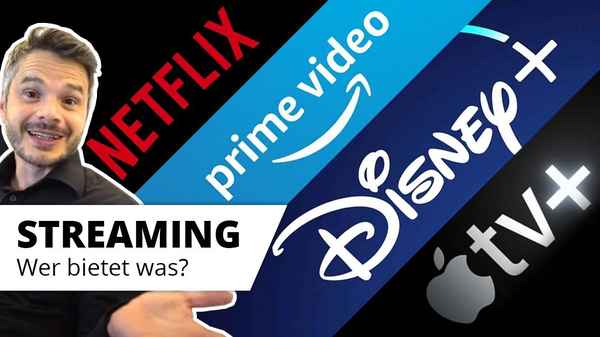 Streaming Dienste im Vergleich: NETFLIX vs Prime Video vs Disney+ vs Apple TV+