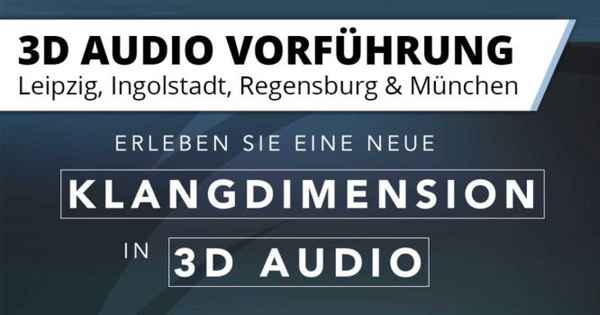 3D Audio Vorführung Visions of Sound